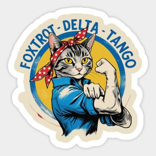 Foxtrot-Delta-Tango Sticker